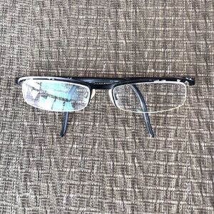 Just Cavelli JC54 Black Half Rim Reading Eyeglasses